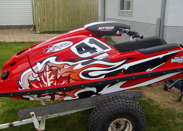 Canada Jetski Wrap