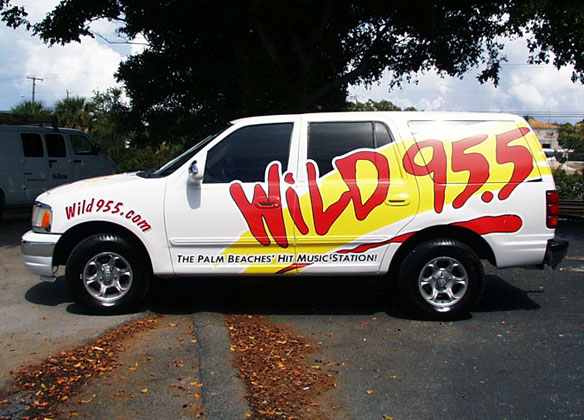 Wild 95.5 Car Wrap