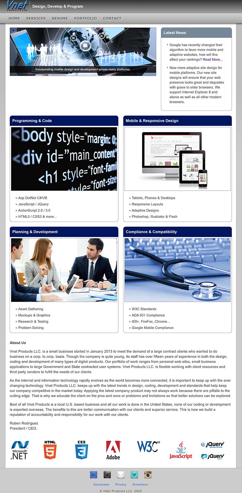2017 VNet Products LLC site